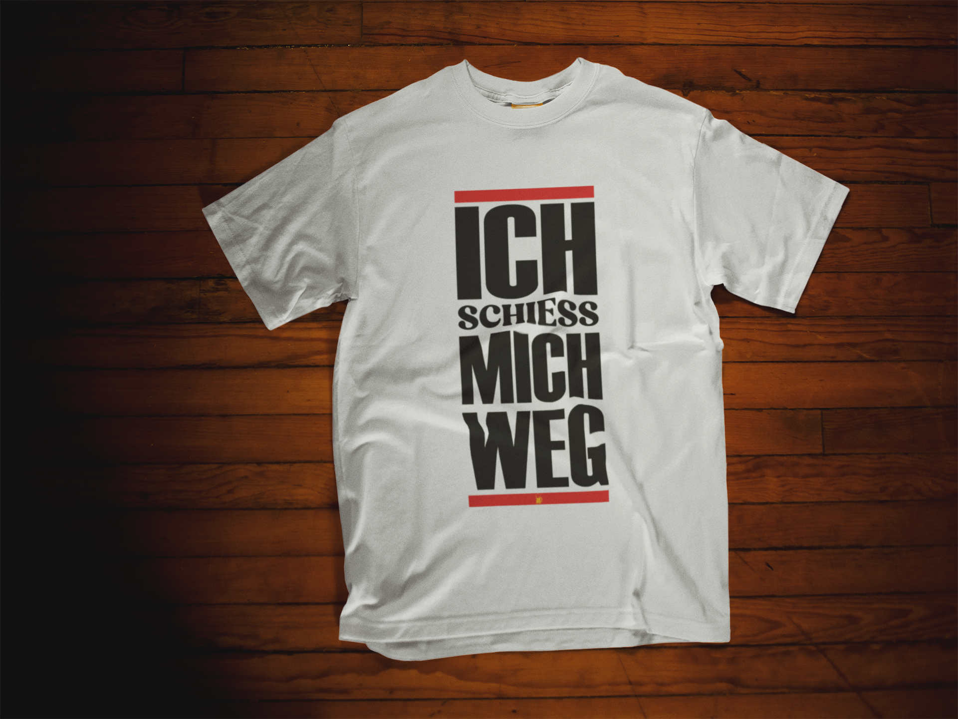 ICH SCHIEß MICH WEG T-Shirt I Unisex
