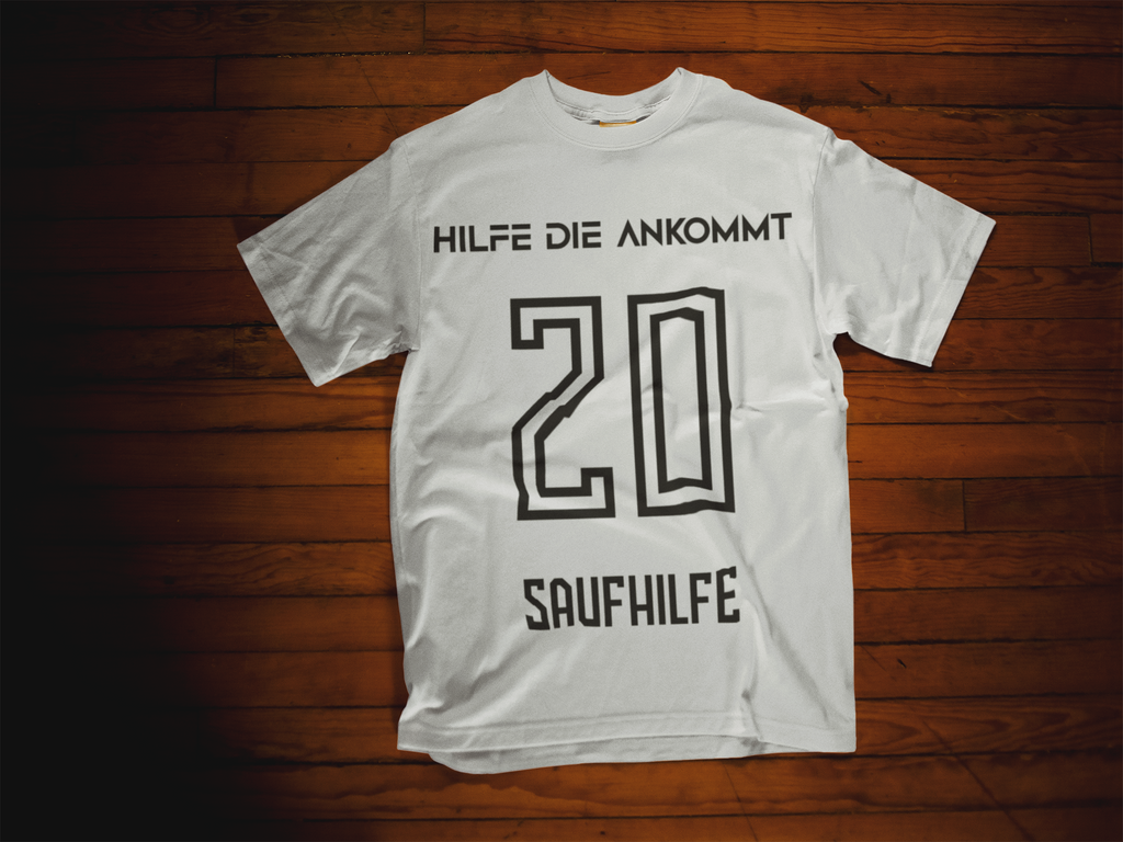 Saufhilfe 20 T-Shirt I Unisex