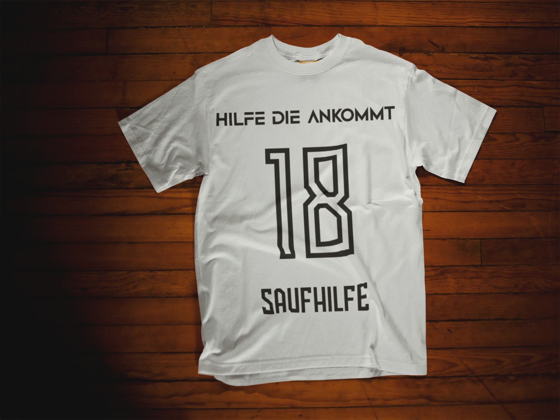 Saufhilfe 18 T-Shirt I Unisex
