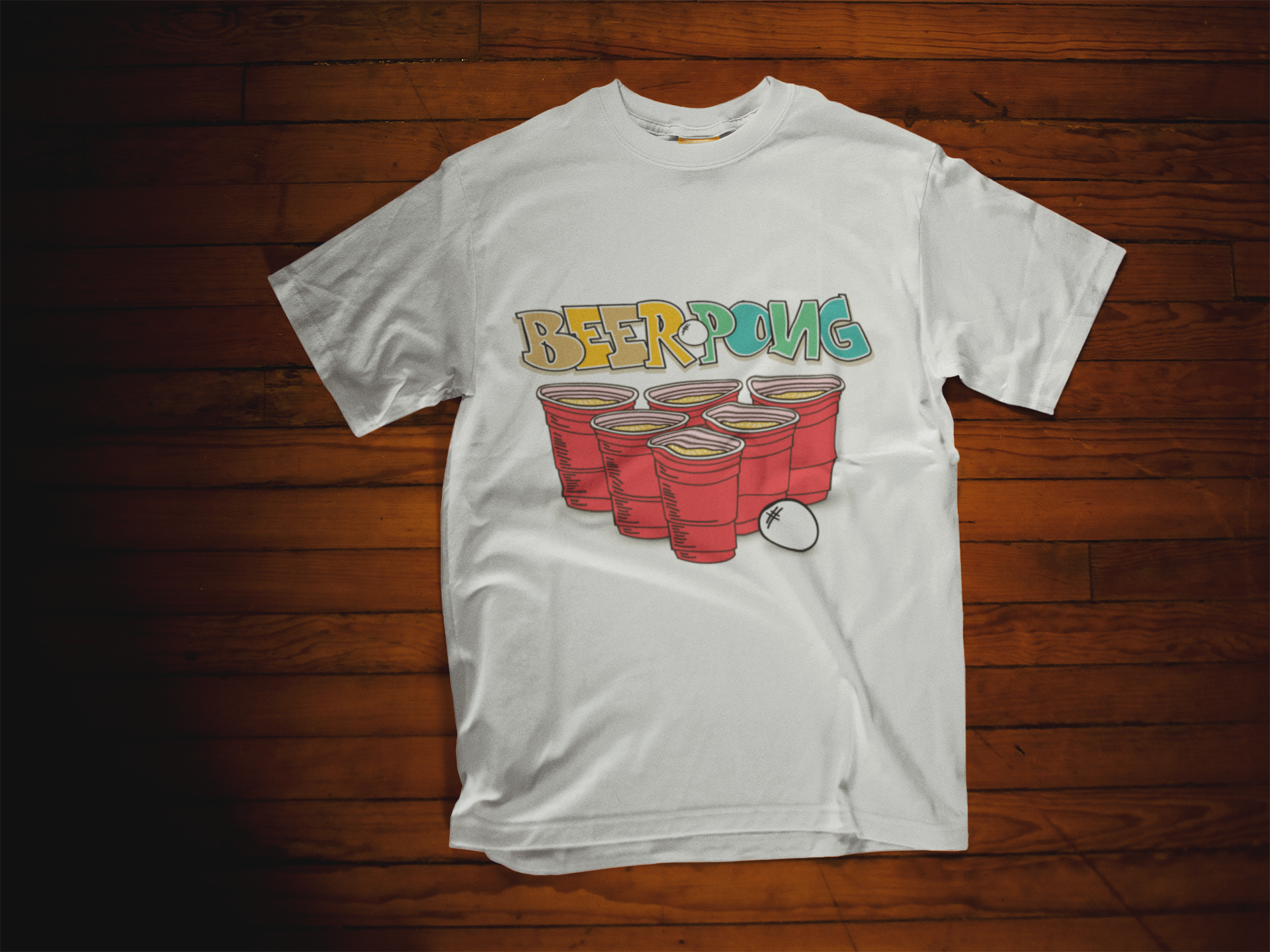 Beer Pong T-Shirt I Unisex
