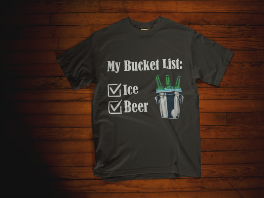 Bucket List T-Shirt I Unisex